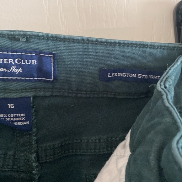 Charter club green straight jeans - Picture 5 of 11